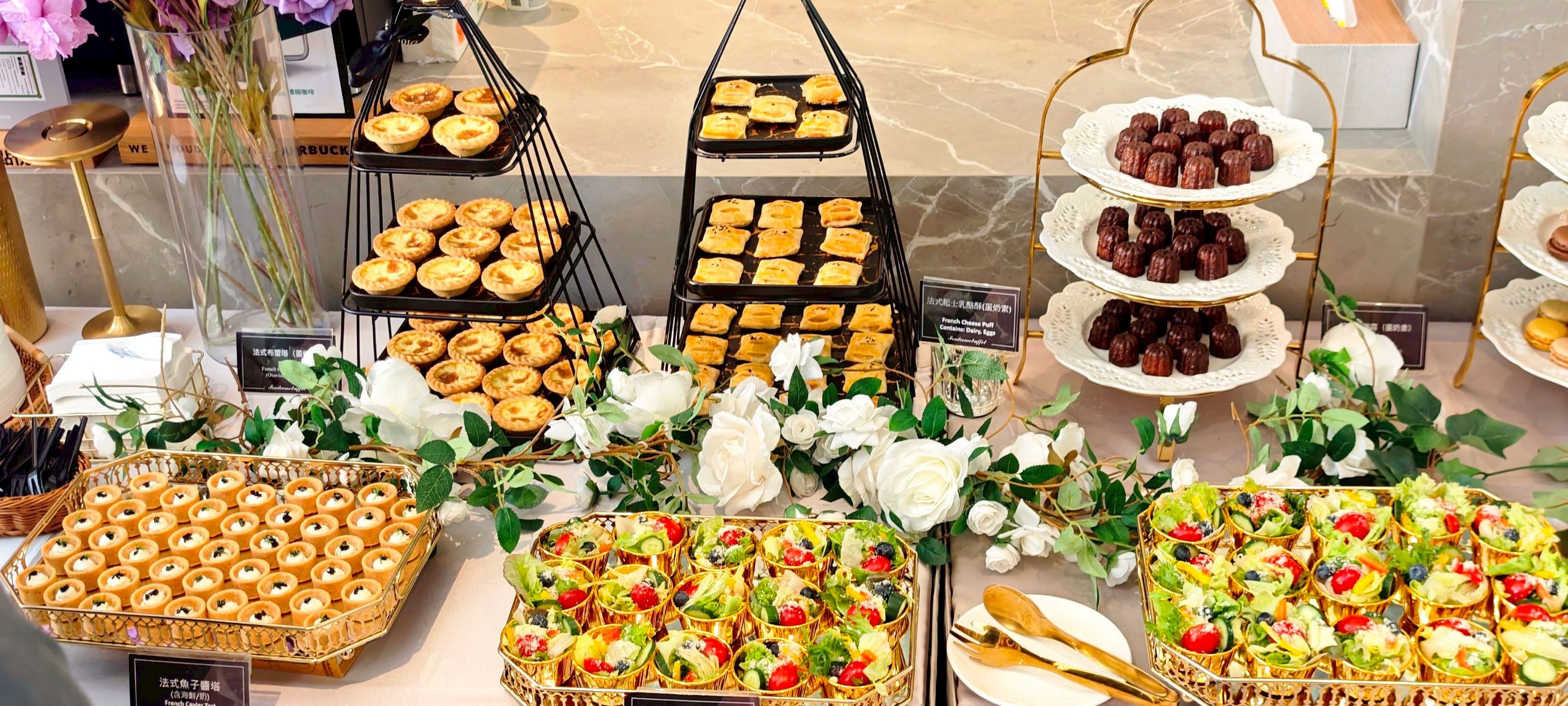 台北甜點外燴甜點派對桌擺盤